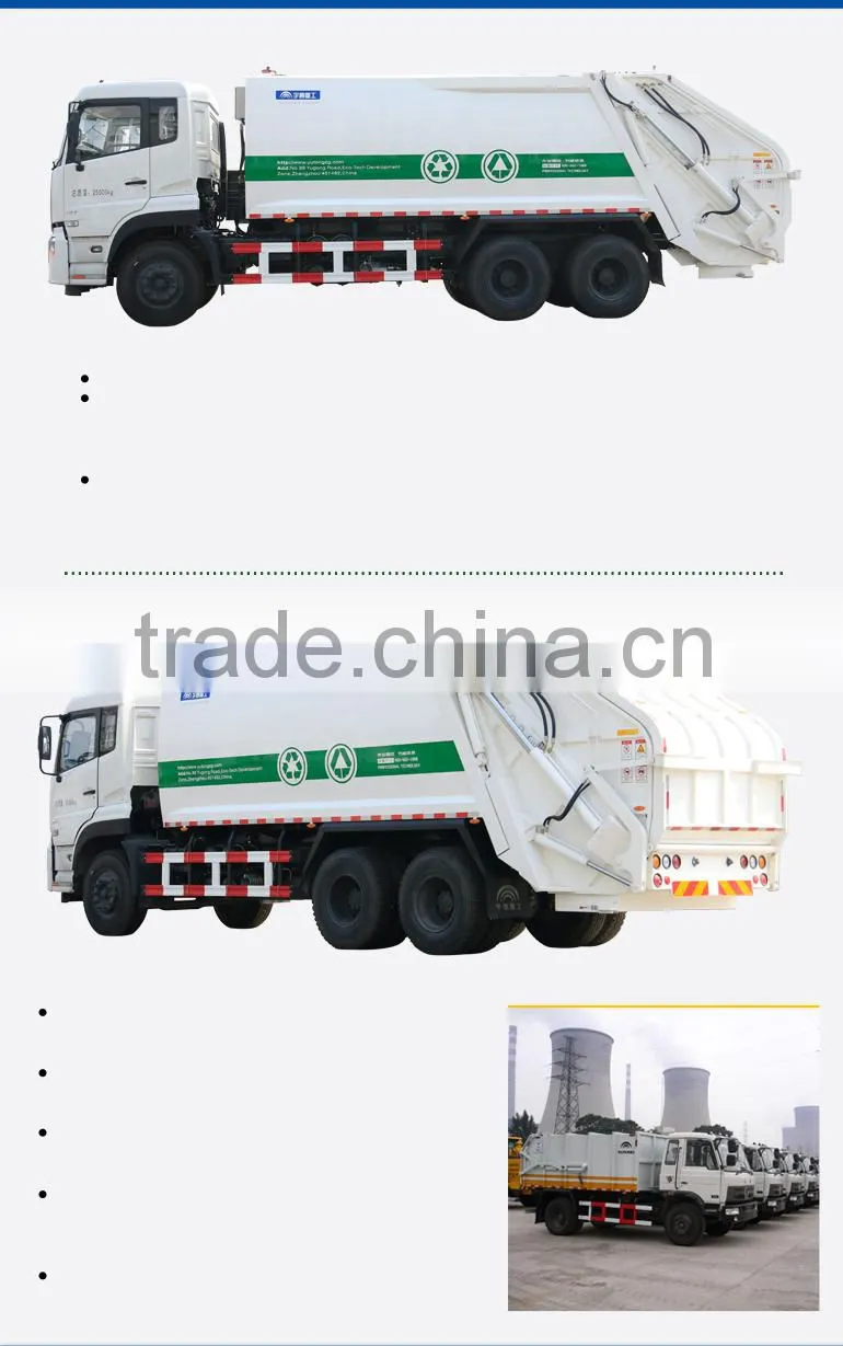 garbage compactor truck for asia market