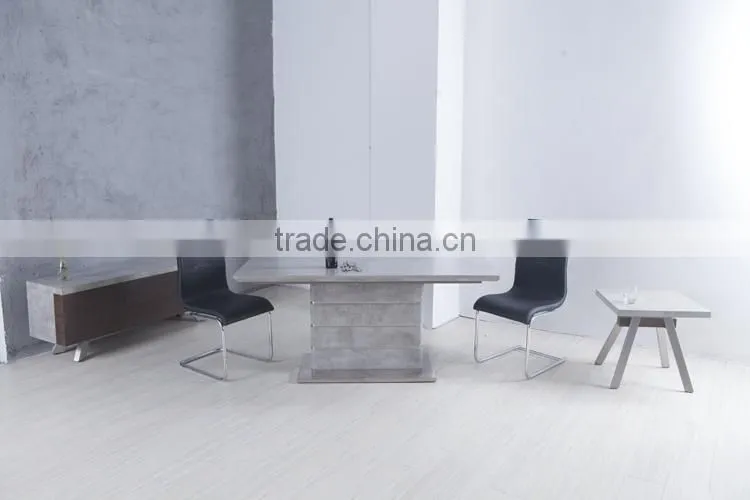 (160-220)*90*76 Modern Extension Dinning Table And Chairs
