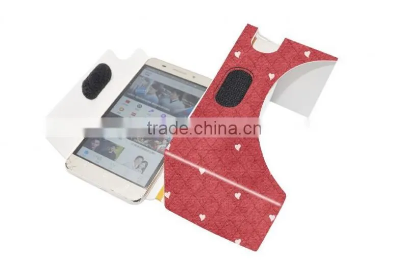 2017 top Selling Google Cardboard Glasses Google VR BOX 3D VR Cardboard