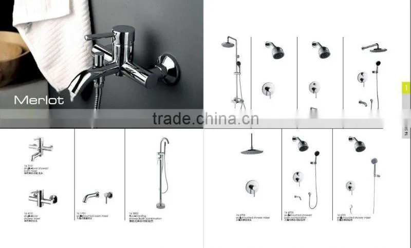 2016 High End Brass Chrome Shower Faucet 16 4101