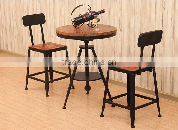 2016 New Design Iron Metal Type Dining Chair Vintage
