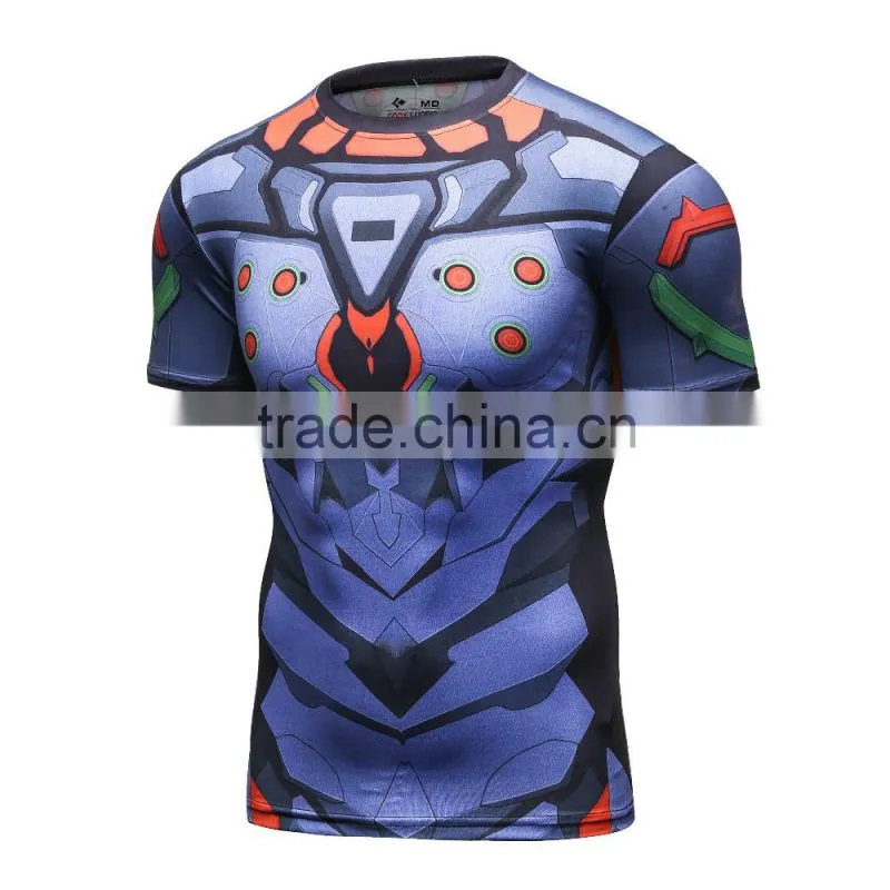 2016 Movie Superman v Bat-man/Wonder Man T-shirt Cool Novelty Tshirt Men Dawn of Justice Tee Sports T-Shirts