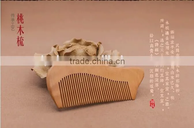 Nice wooden hotel hair combs/ hotel amenities