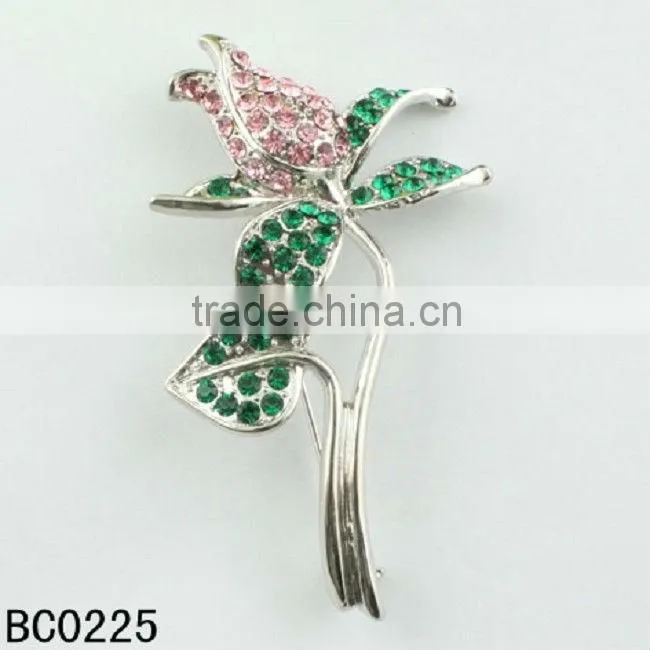 2013 Fashion Bangjin Rhinestone Brooch Flower