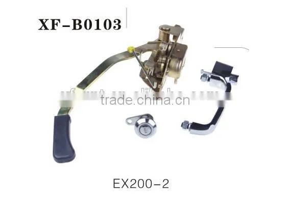 excavator parts EX200-2 cab door lock