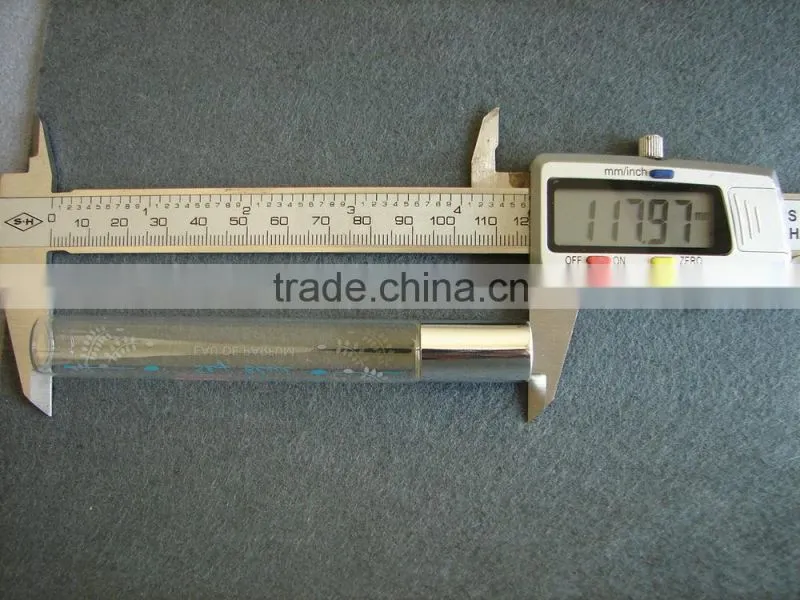 Roll on glass botlle(ITEM NO.:SGZ 10ml long cap style)