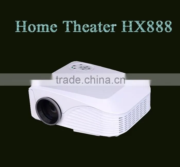 Wholesale 1000 Lumens Commercial Theater HDMI LED 1080p Android Projector HX888 Wifi Projetor
