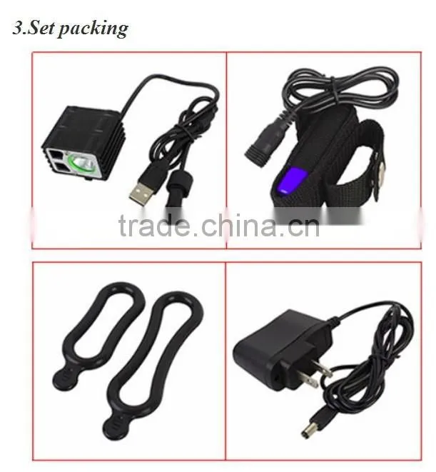 YZL891 xml t6 led bicycle light bicycle accessories bicycle light rechargeable