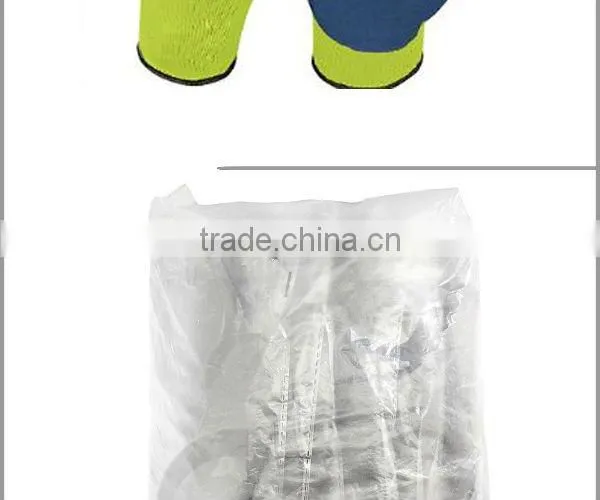10 Gauge Safety Grip Fluorescence Green Thermal Latex Glove