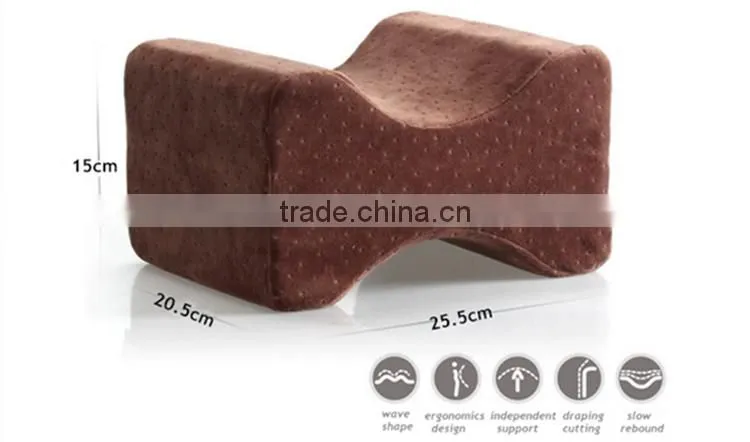 China Memory Foam Inflatable Leg Rest Travel Pillow Elevate Legs