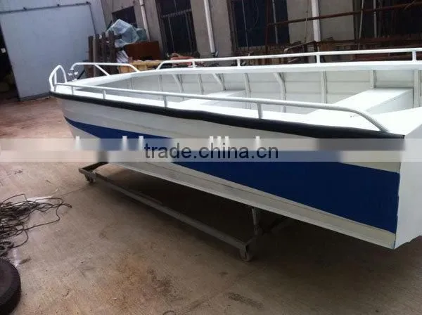 17ft 6 Person V Bottom Welded Fishing Boats Aluminum