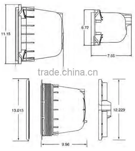 Plastic Niches for Swimming Pools and Spas Light