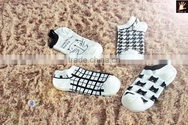 custom Pure cotton cute ankle sock