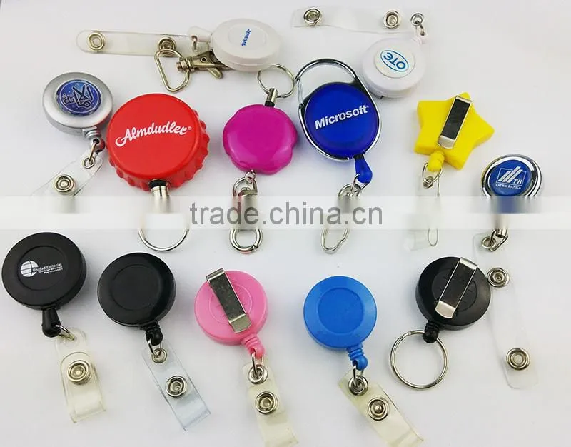 2015 Plastic Badge Reel With Your Logo