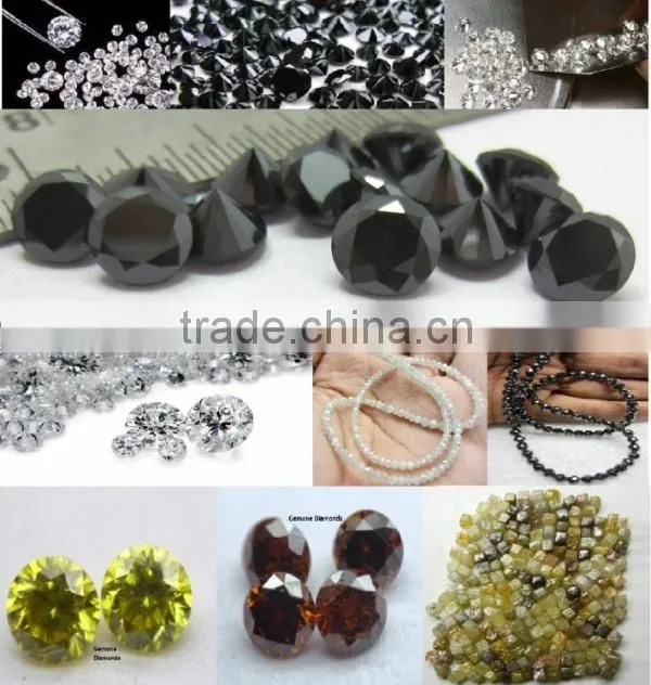 loose Black Synthetic loose Moissanite Diamond manufacturer