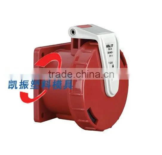 High precision commodity plastic injection socket mould