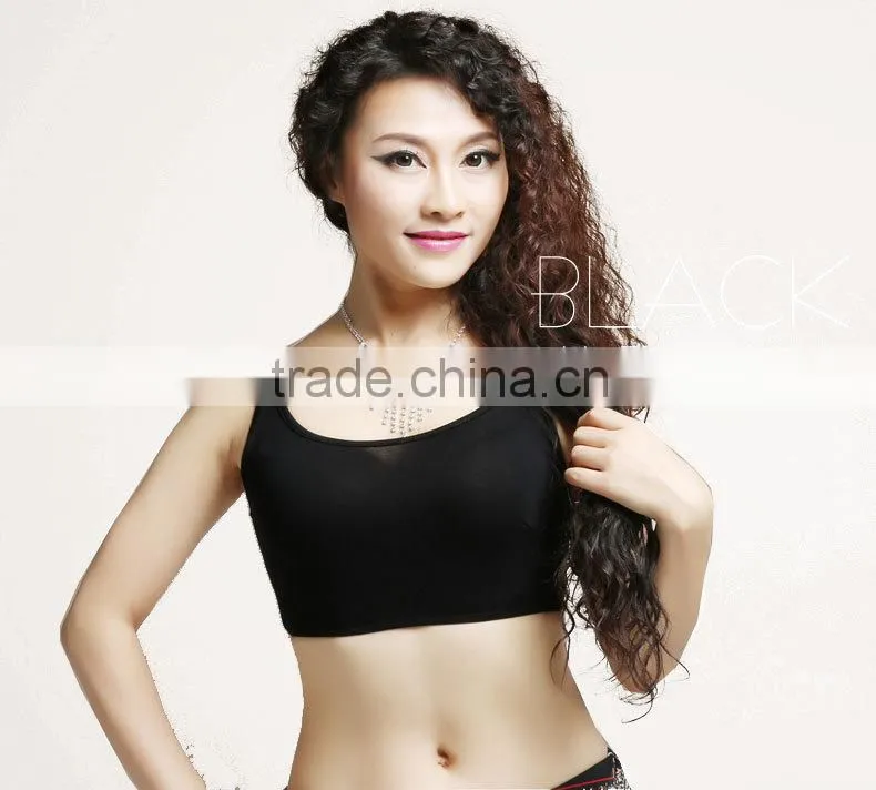 Wuchieal Belly Dance Modal Top with straps in 5 colors