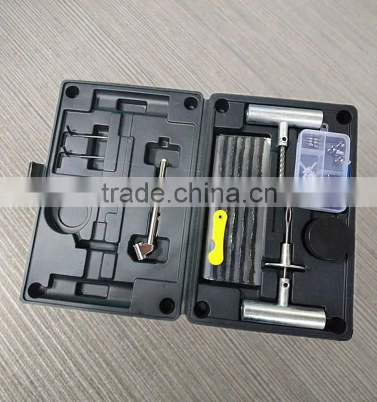 46 pcs car/bicycle tyre repair portable kit,hareware tool,