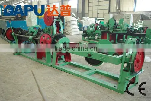 High speed automatic barbed mahine