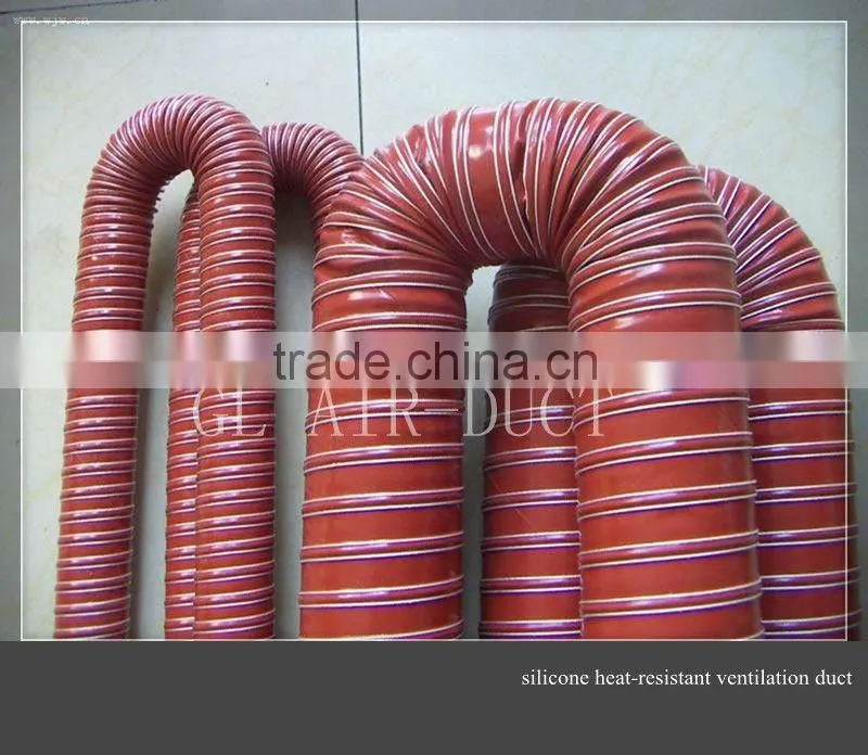 Silicone hot air duct