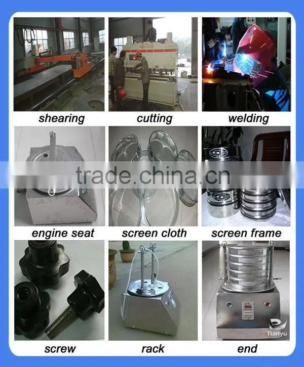 Tianyu XZS test sieve applied in geology accept Paypal