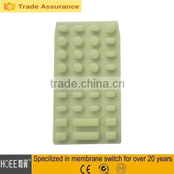 carbon pill silicone rubber tactile keypad