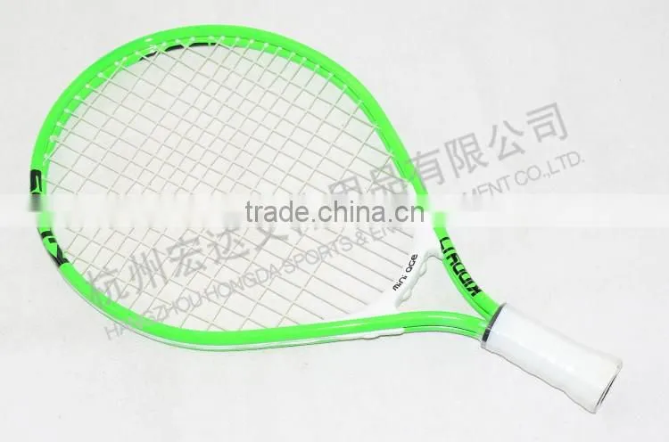 KIDDY new design aluminium alloy junior tennis racket for gifts trade with overgrip tennis