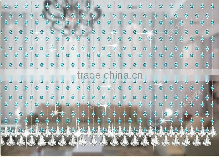 2014 new style home Decor crystal Bead Curtains for room divider,Screens