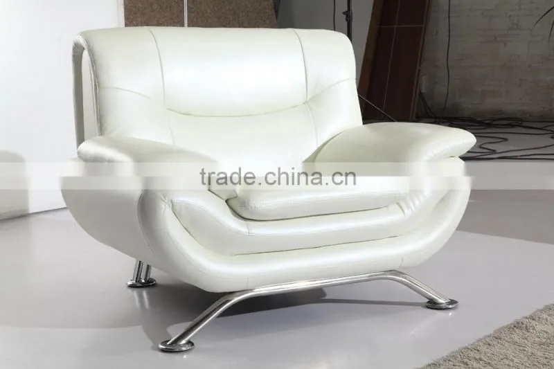 2015 Modern Furniture leather corner sofa with movable headrest