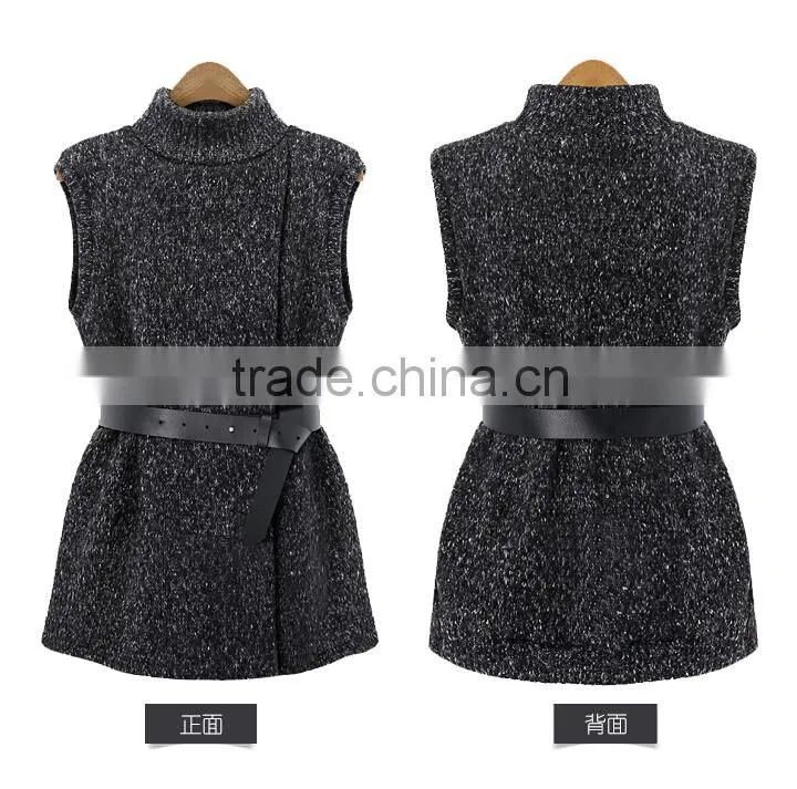 Newest Arrival sleeveless winter women pullover sweater vest