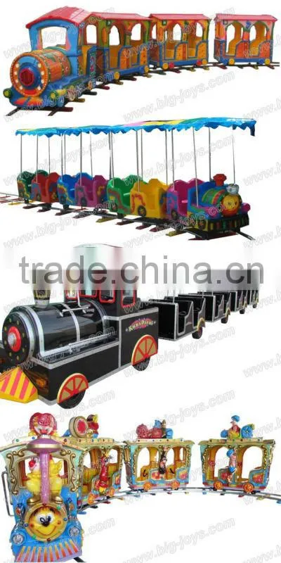 Customer design funny outdoor trackless electric train for kids for sale