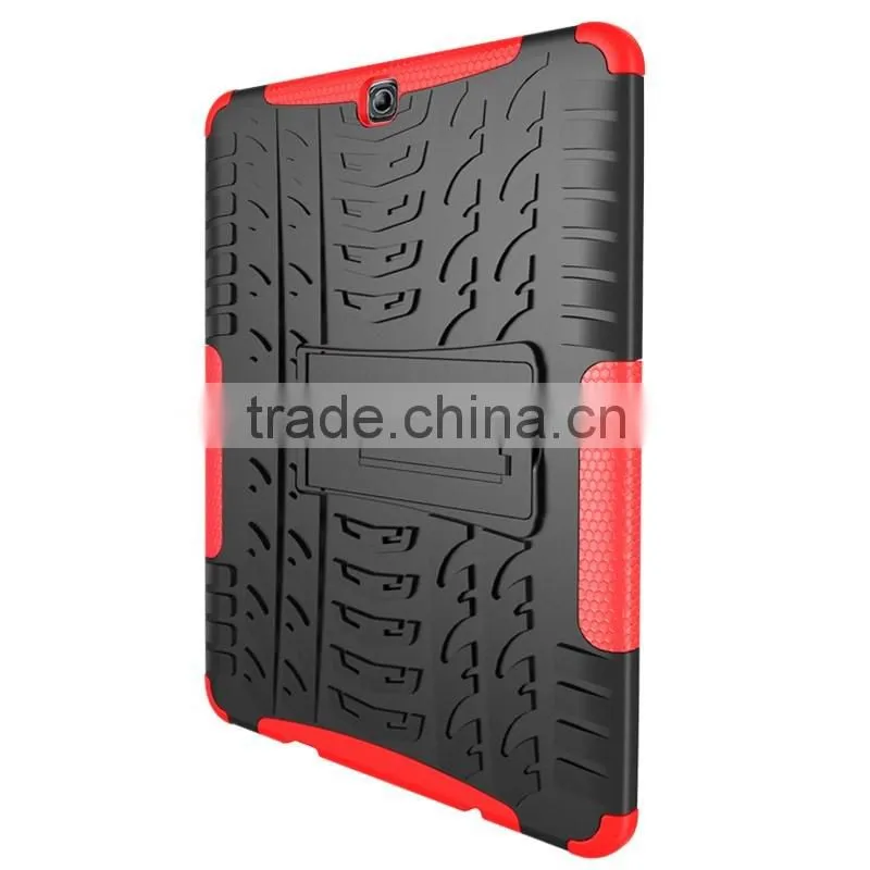 Hybrid PC TPU case for Galaxy Tab S2 9.7 SM-T810 T815 9.7 Inch Tablet Case cover