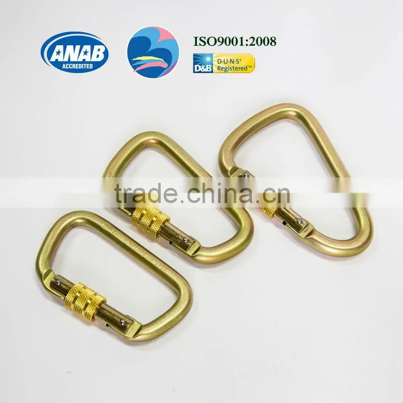 Wholesale Wire Gate Carabiner Clips Mountaineering Carabiner Hook