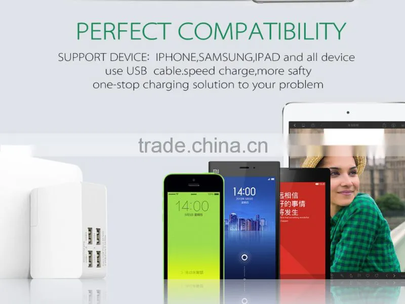 2016 Newest Portable 5A USB Charger/ Magnetic 5port usb charger