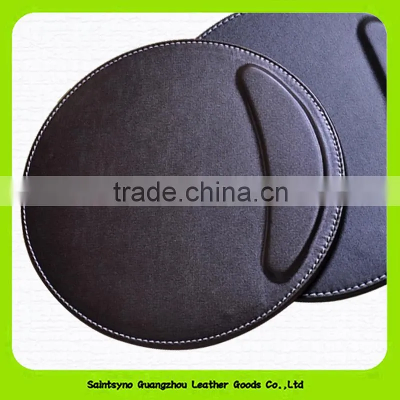 15006A OEM production pu leather promotion mouse pad,custom mouse pad,computer gaming mouse pad