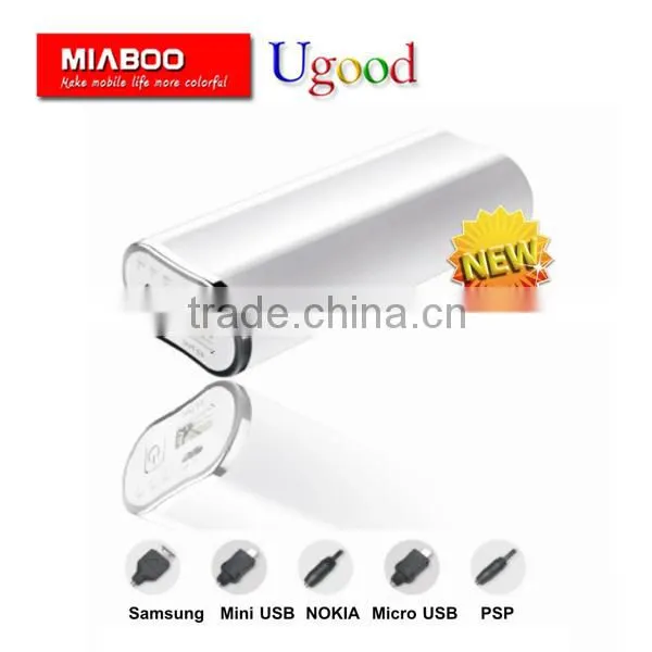 5200mah full capacity li-ion battery power bank,high quality portable charger power bank,fancy smart mobile power bank manual