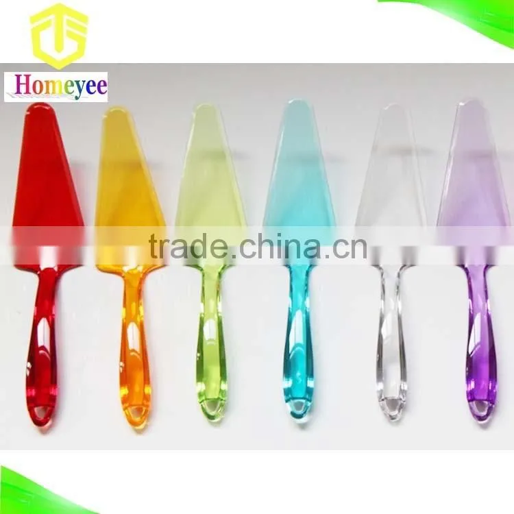 New design color plastic cake shovel