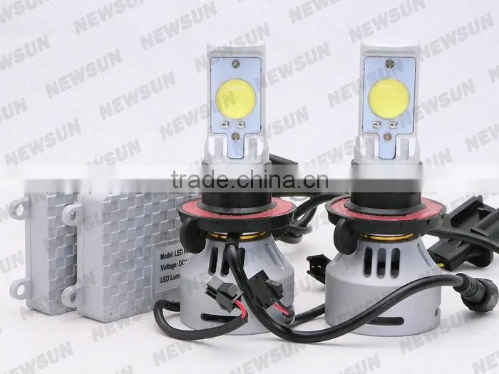 Highest lumens 6400LM Car led h4 high low c ree led headlight bulbs