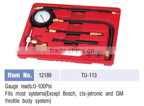 Oil Combustion Spraying Pressure Meter Tester Kit