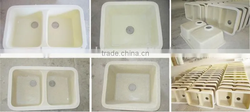 acrylic solid surface deep double kitchen sinks, economic kitchen sinks