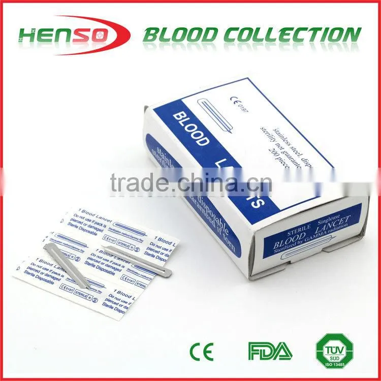 Henso Sterile Blood Lancets disposable and medical use