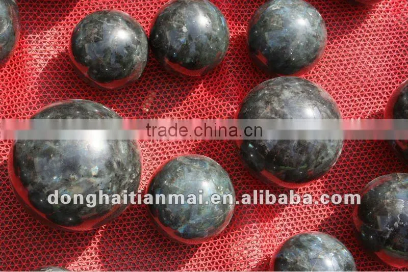 Natural obsidiancrystal ball
