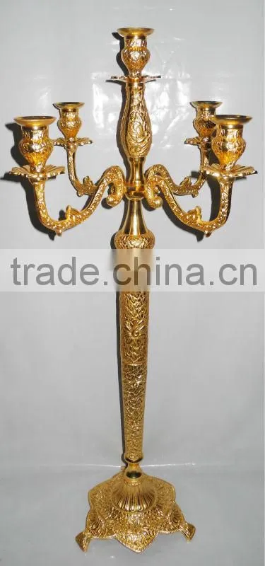 Elegant Artistic Crystal Candelabra