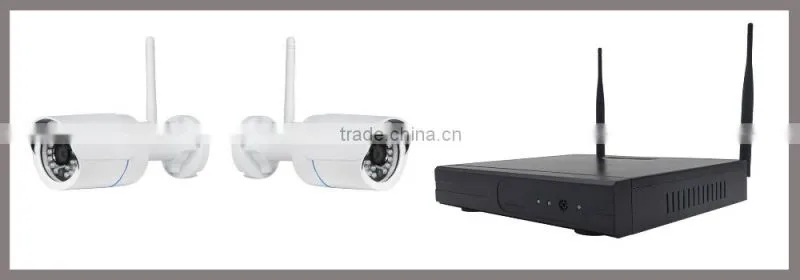 Joneytech 4 channel wireless nvr kit with VGA USB interface
