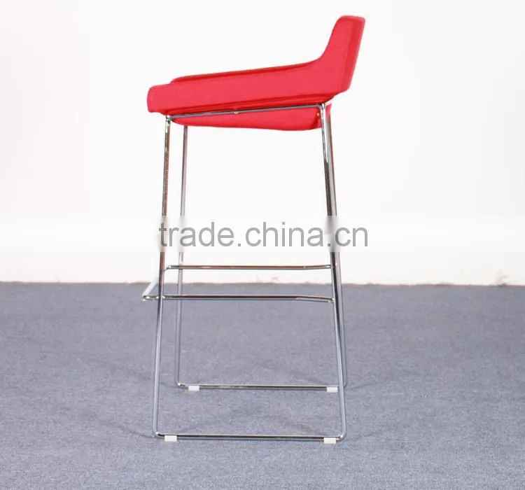 modern construction aluminium bar stool high chair