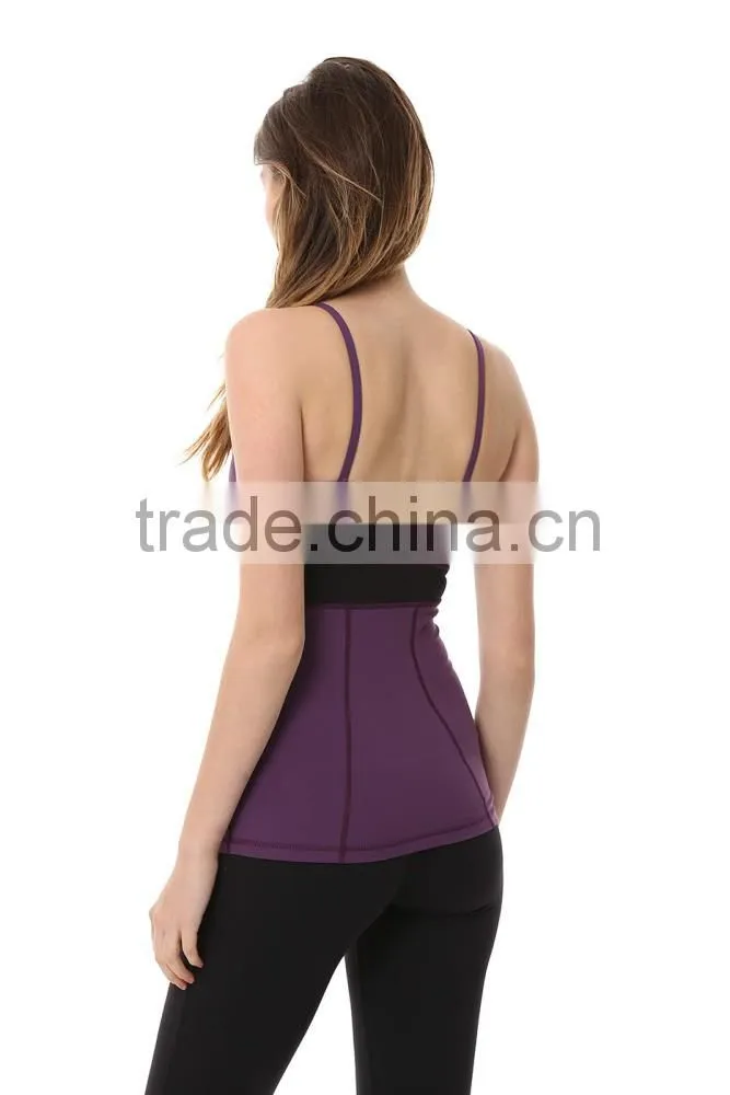 Ladies's Yoga Wear Slim Fit Sexy Jersey Women Fashion Lounge Tank
