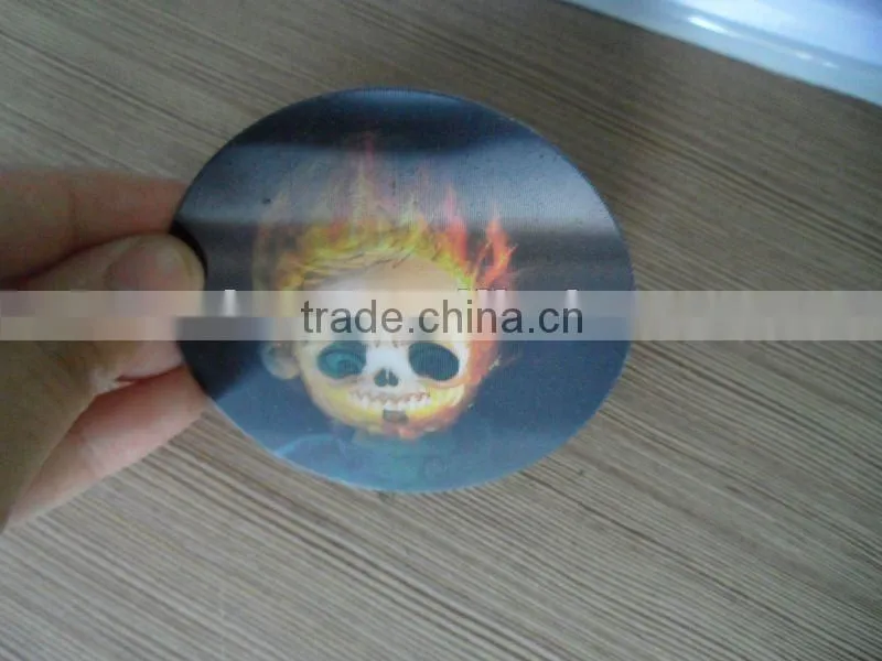 3d lenticular printing playing round cards