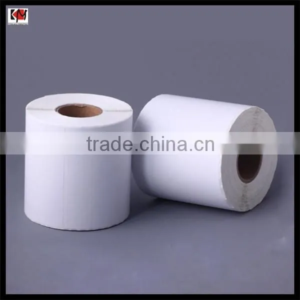 Glossy round blank printing label