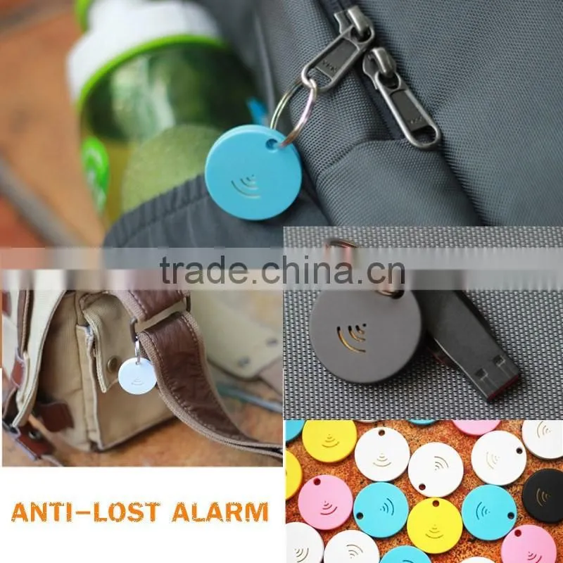 Bradnnew Blue Bag Child Children Bluetooth V4.0 Tracker Key Wallet AlarmPet Dog Finder GPS Alarm For Android For iOS