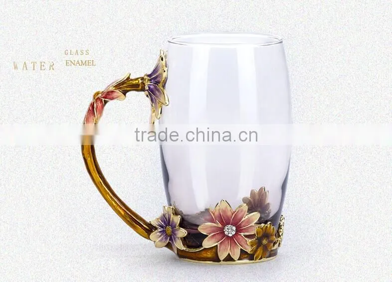 RORO 2014 New Design March in Paris daisy craft gift water mug